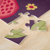 Sappige granaatappels:  illustratie. legpuzzel (Zijkant)