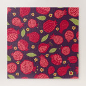 Sappige granaatappels:  illustratie. legpuzzel (Horizontaal)