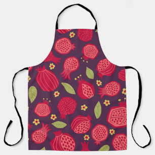 Sappige granaatappels:  illustratie. schort