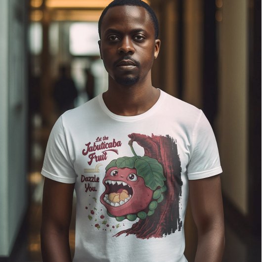 Sappige Jabuticaba Surprise: Vruchten Mondagape T-shirt