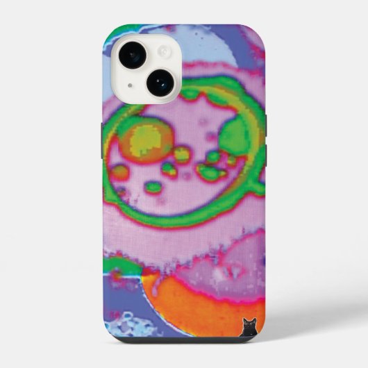 Sappige KC-afbeelding iPhone Hoesje (Achterkant)