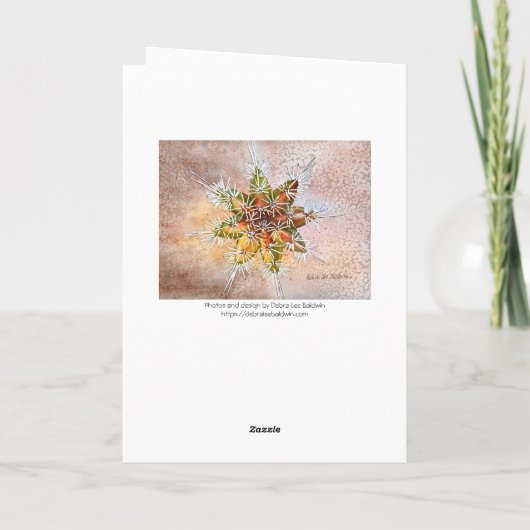 Sappige kerstboom vakantie Kaart door DLBaldwin (Achterkant)