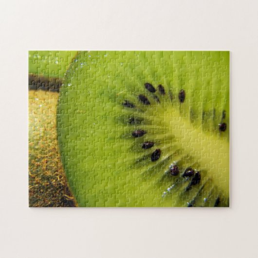Sappige Kiwi Fruitpuzzel Legpuzzel (Horizontaal)