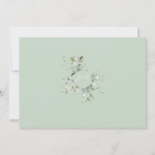 Sappige Kleur, Elegant Minimalisme Bewaar deze dat Save The Date (Achterkant)