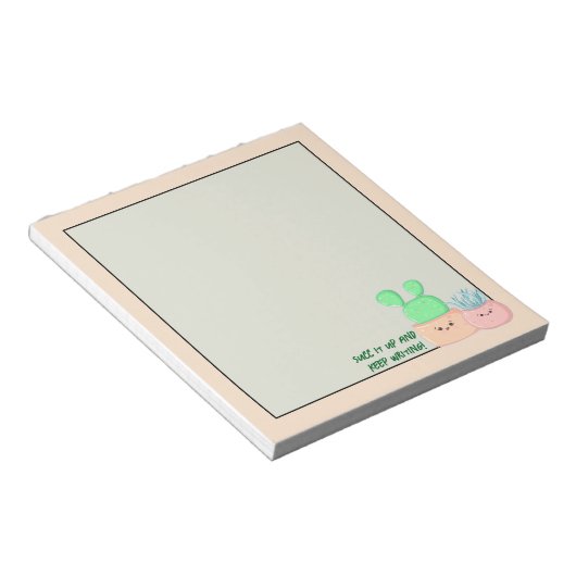 Sappige krabbels: Notitieblok (Schuin)