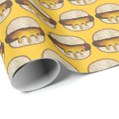 Sappige Lucy Minneapolis Minnesota Cheeseburger Cadeaupapier (Rol Hoek)