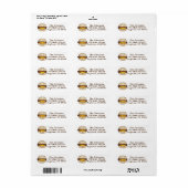 Sappige Lucy Minneapolis Minnesota Cheeseburger Etiket (Full Sheet)