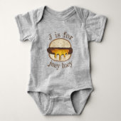 Sappige Lucy Minneapolis Minnesota Cheeseburger Romper (Voorkant)