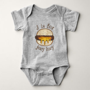 Sappige Lucy Minneapolis Minnesota Cheeseburger Romper