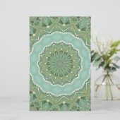 Sappige Mandala Briefpapier (Staand voorkant)