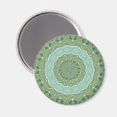 Sappige Mandala Magneet (Voorkant / Achterkant)