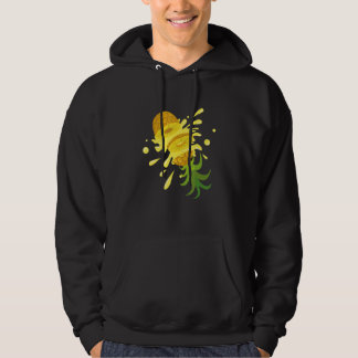 Sappige Retro Swinger Ondersteboven Ananas Hoodie