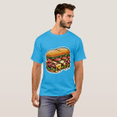 SAPPIGE ROAST BEEF SANDWICH 6 T-SHIRT (Voorkant volledig)