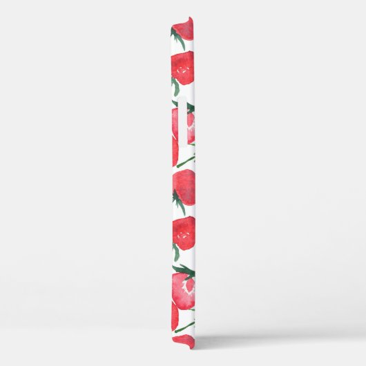 Sappige rode aardbeien Waterverf Case-Mate iPhone Case (Achterkant / Rechts)