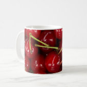 Sappige Rode Kersen Koffiemok (Voorkant links)