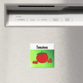 Sappige Rode Tomaten Magneet (Insitu (Vaatwasser))