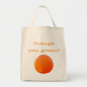 Sappige Sinaasappel Tote Bag (Voorkant)