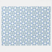 Sappige Sneeuwvlokken Fleece Deken (Voorkant (Horizontaal))