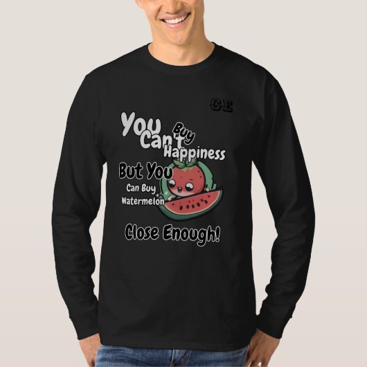 Sappige Watermeloen Delight T-shirt (Voorkant)