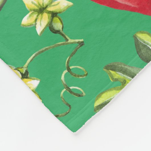 Sappige watermeloendeken voor baby's, Kinderen, vo Fleece Deken (Hoek)