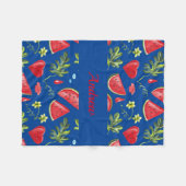 Sappige watermeloendeken voor baby's, Kinderen, vo Fleece Deken (Voorkant (Horizontaal))