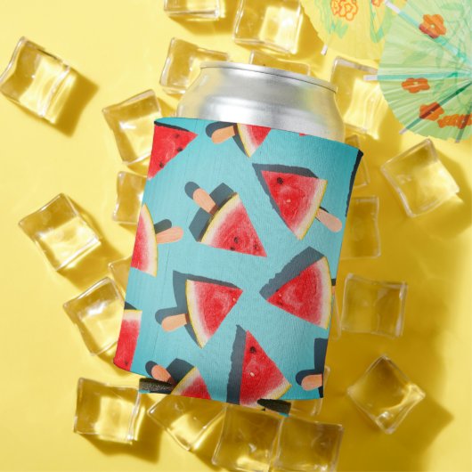 Sappige watermeloenplakjes in de zon blikjeskoeler (Insitu Zomer)