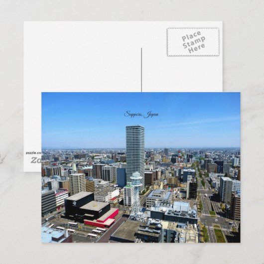 Sapporo, Japan Briefkaart (Voorkant / Achterkant)