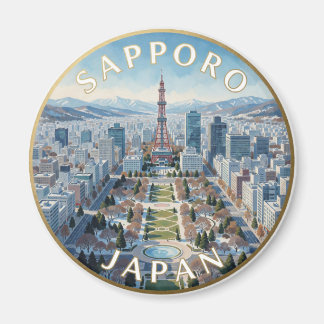 Sapporo Japan Northern City Magneet
