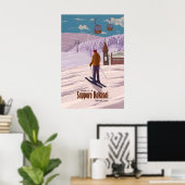 Sapporo Kokusai Japan Ski Resort Reisposter Poster (Thuiskantoor)