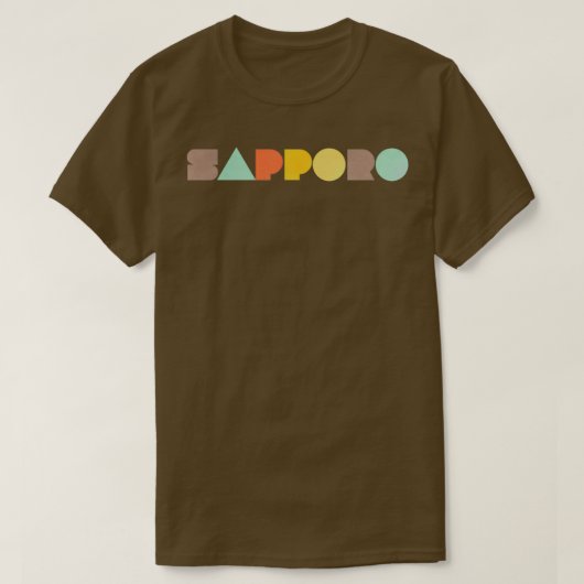 Sapporo  t-shirt (Design voorkant)