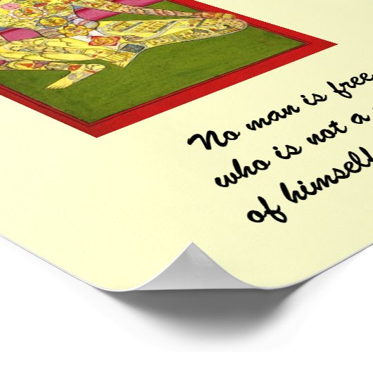 Sapta Chakra - poster / afdrukken (Hoek)