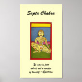 Sapta Chakra - poster / afdrukken (Voorkant)