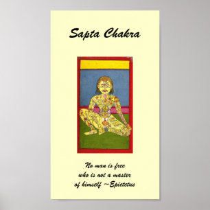 Sapta Chakra - poster / afdrukken