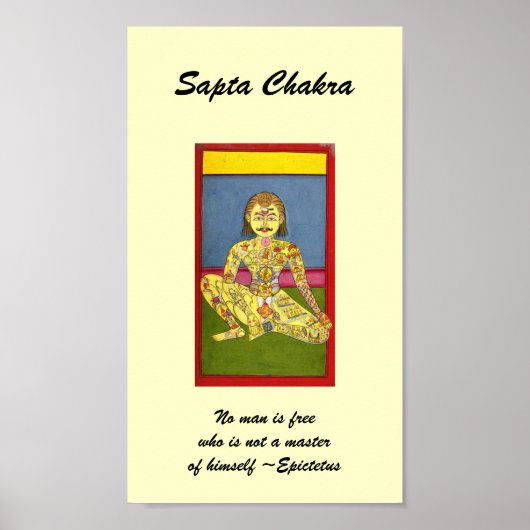 Sapta Chakra - poster / afdrukken (Voorkant)