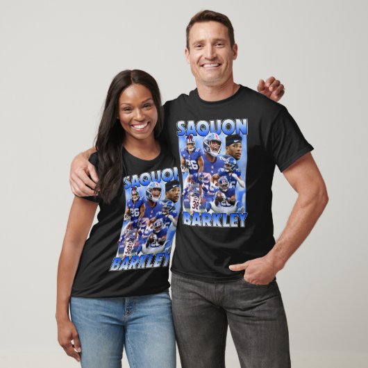 Saquon Barkley | Amerikaans Football Bootleg T-shi T-shirt (Unisex)