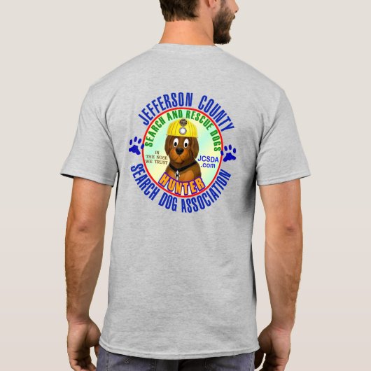 SAR Dogs Rock T-shirt (Achterkant)