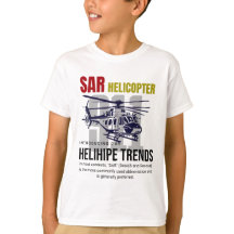 SAR helikopter T-shirt