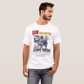 SAR-helikopter T-shirt (Voorkant volledig)