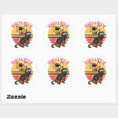 SAR K-9 Professional-honden zoeken en redden Ronde Sticker (Vel)