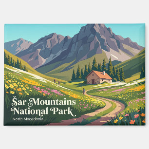 Šar Mountains Nationaal Park Noord-Macedonië Magneet