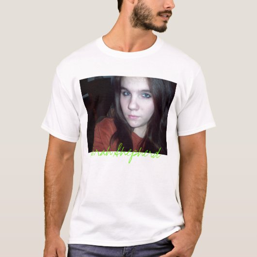sara2, Sarah Shepherd T-shirt (Voorkant)