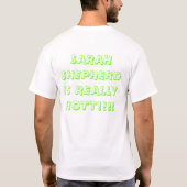 sara2, Sarah Shepherd T-shirt (Achterkant)