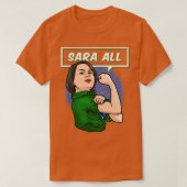 Sara All Duterte Inday Filipijnen Pilipinas Davao T-shirt (Design voorkant)