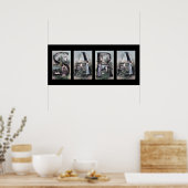 SARA Alphabet Letter Name Art Poster (Keuken)