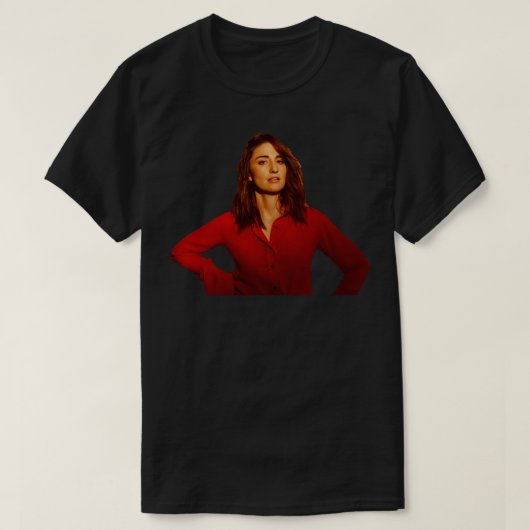 Sara Bareilles Sticker T-shirt (Design voorkant)