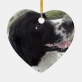 Sara Bulgaria Shepherd Dog Keramisch Ornament (Voorkant)