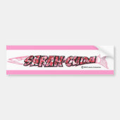 Sara-Cuda logo Bumpersticker (Voorkant)