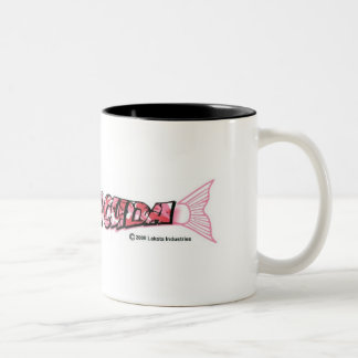 Sara-Cuda logo Tweekleurige Koffiemok