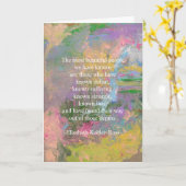 Sara de Geestelijke Wenskaarten van de Gezondheid Kaart (Gele Bloem)