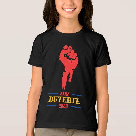 Sara Duterte Voor President 2028 T-shirt Protest (Voorkant)